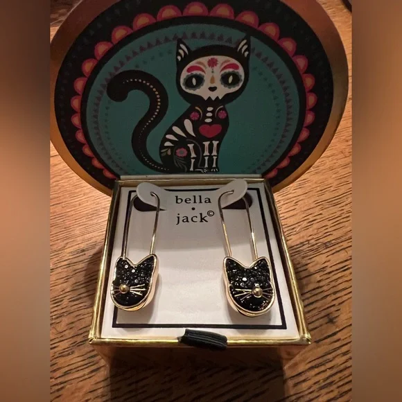 Bella Jack Jewelry Bella Jack Cat Earrings Poshmark
